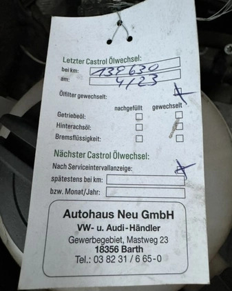 Volkswagen Tiguan cena 49700 przebieg: 155270, rok produkcji 2013 z Prudnik małe 232